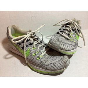 Nike Womens Air Zoom Structure 19 818966-107 White Green Running Shoes Size 9